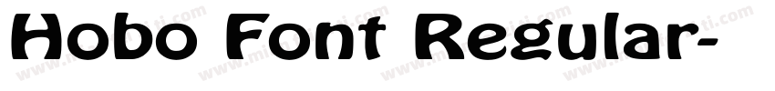 Hobo Font Regular字体转换